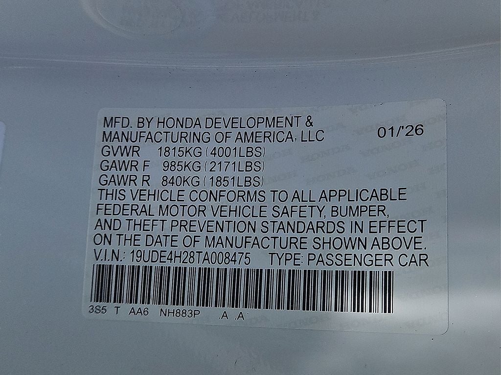 2026 Acura Integra Base