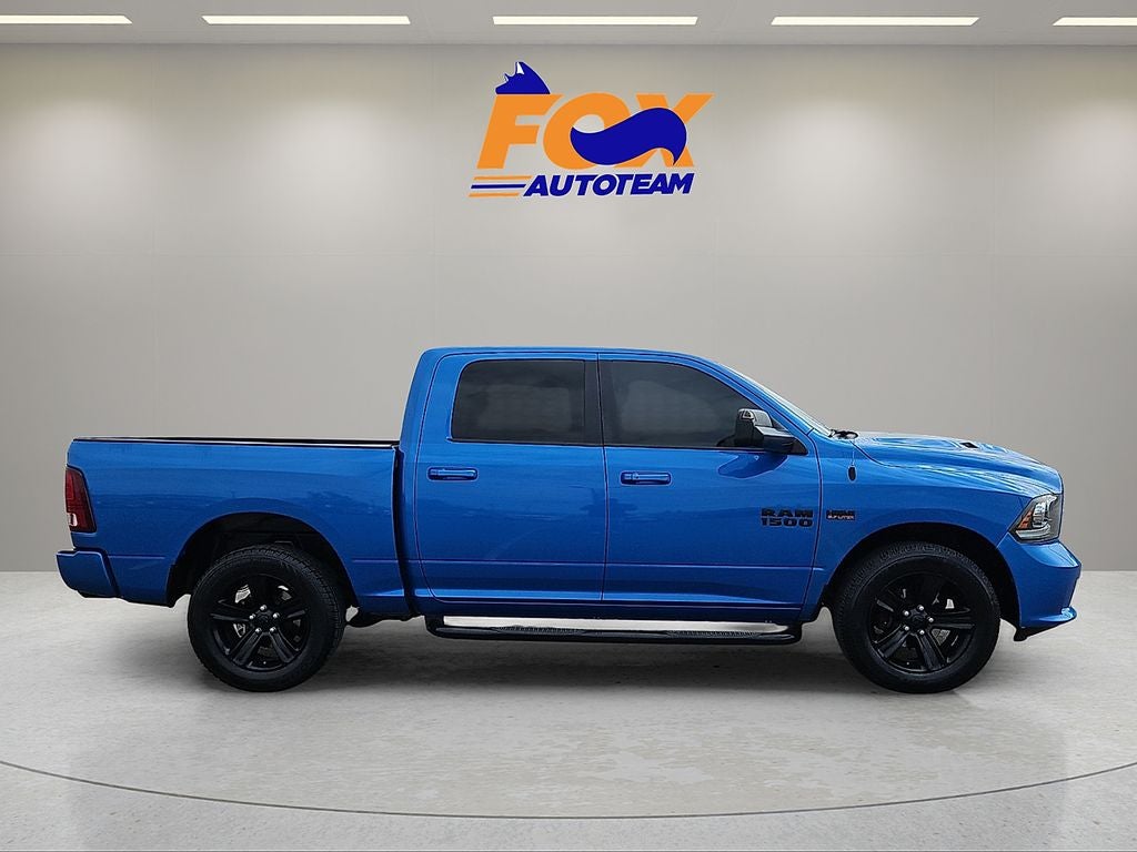2018 RAM 1500 Sport Crew Cab 4WD w/Leather & NAV