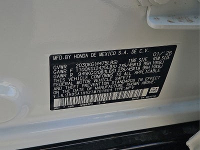 2026 Acura ADX A-Spec Package