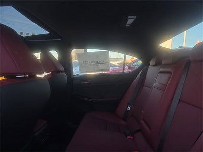 2025 Lexus IS 350 F SPORT DESIGN